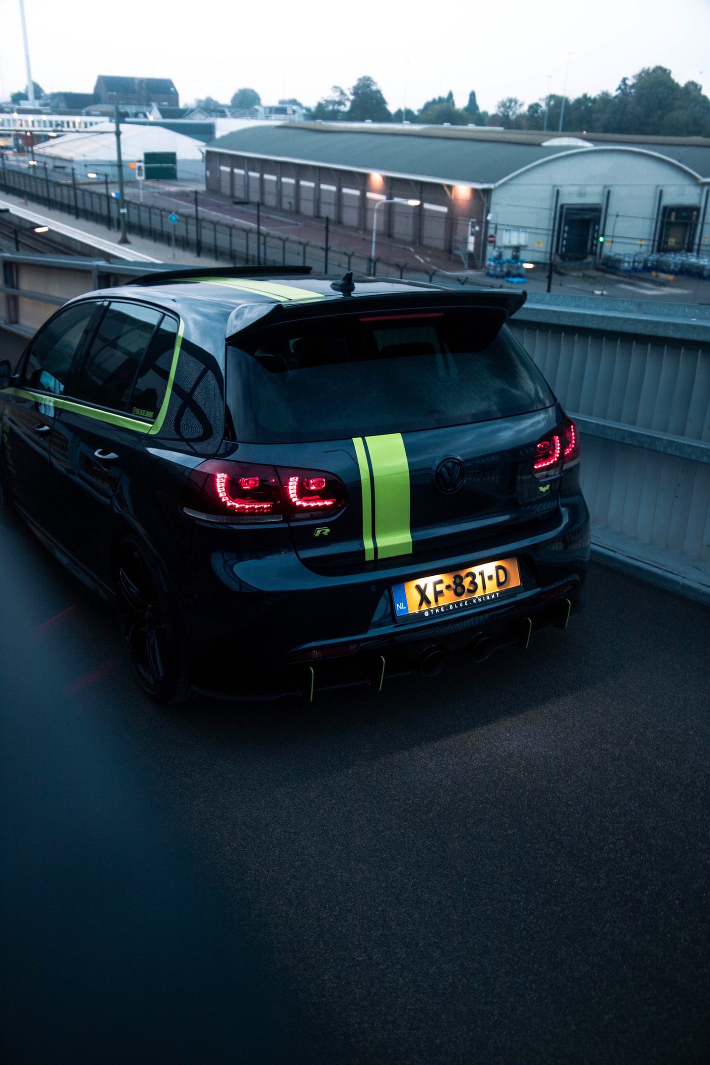 Kentekenplaathouder met Instagram naam